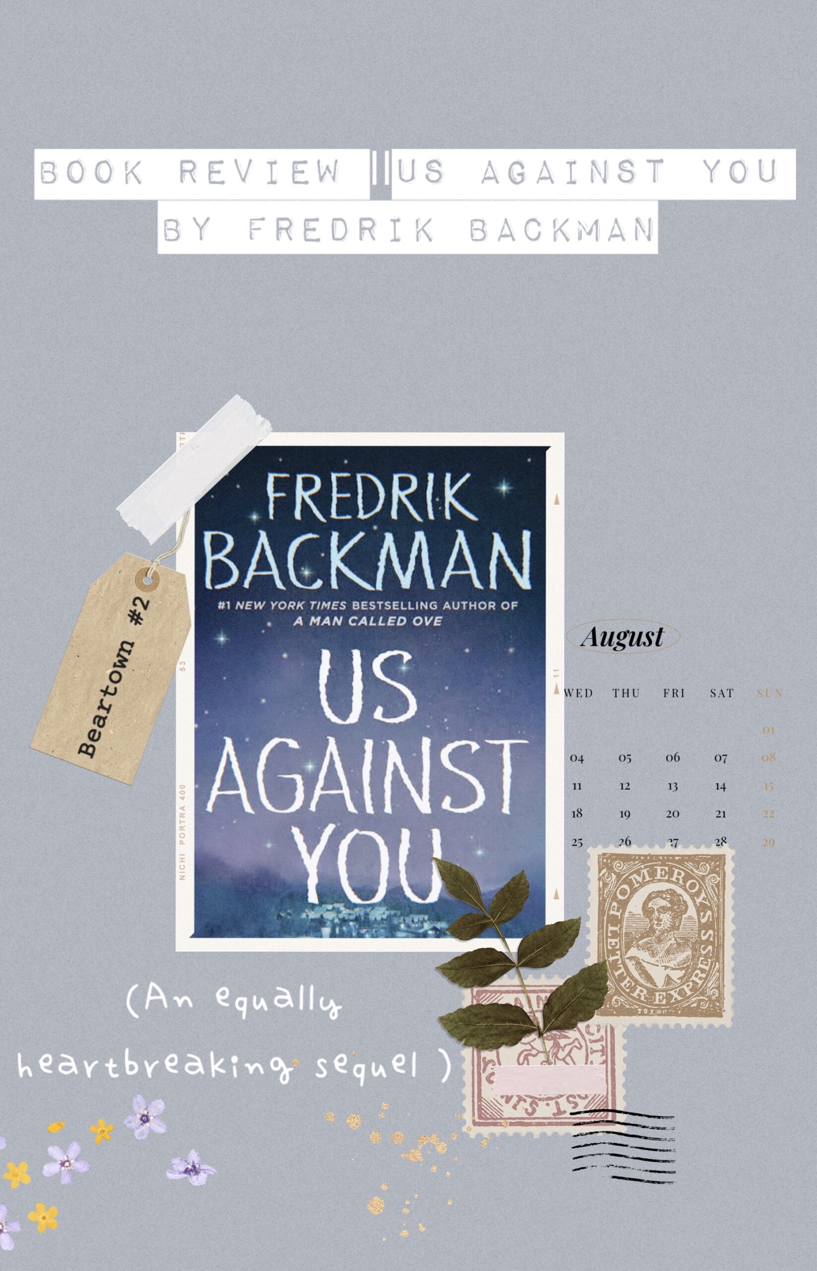 Book Review Us Against You by Fredrik Backman